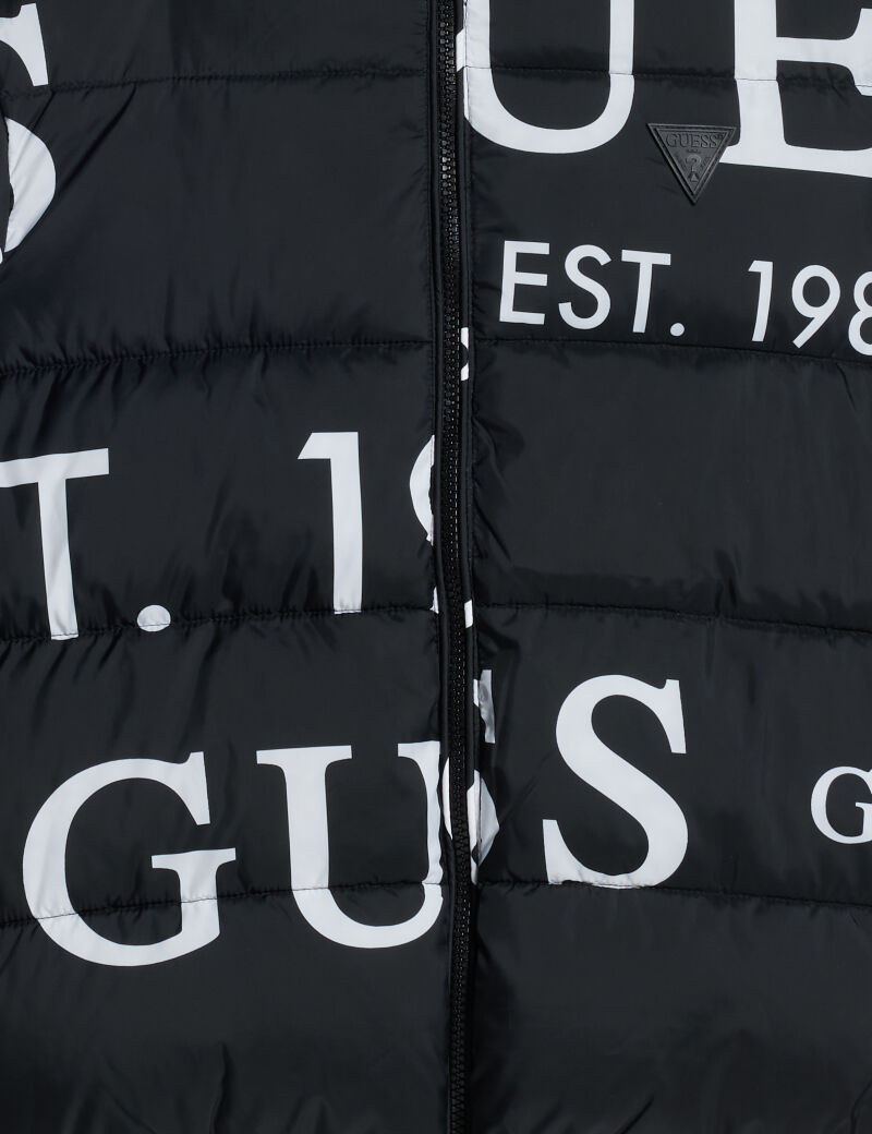 OVERSIZE HOODED LS PUFFER