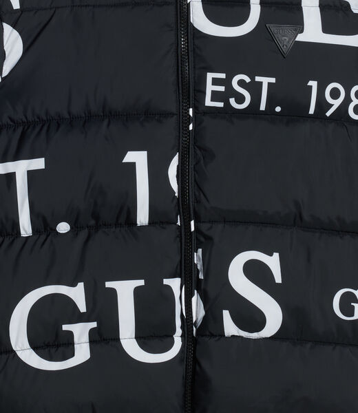 OVERSIZE HOODED LS PUFFER