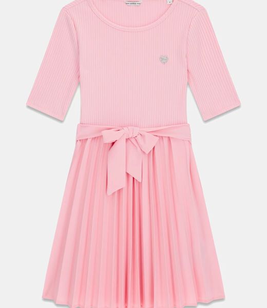 Pleated midi dress