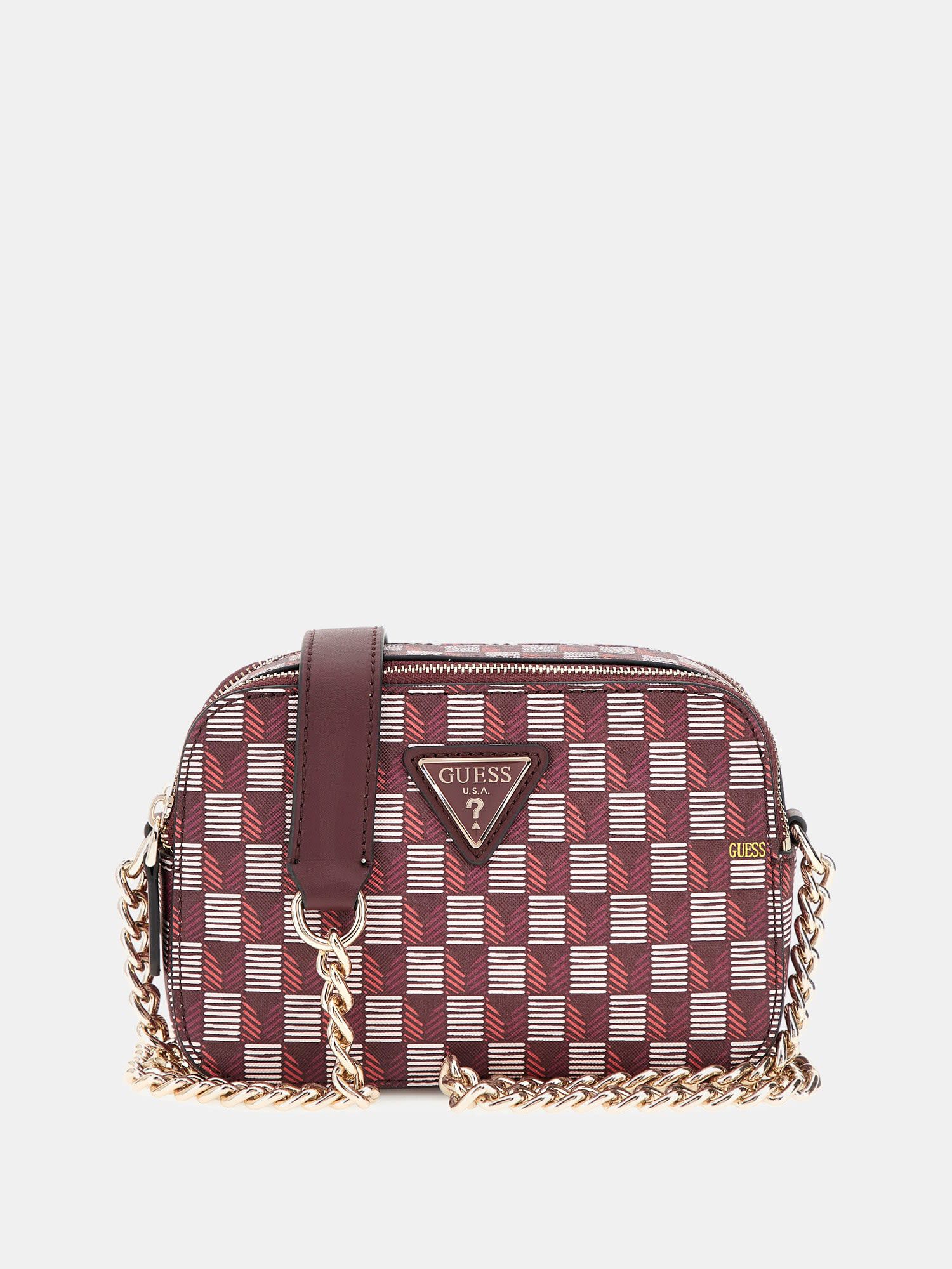 Guess checkered bag cheap