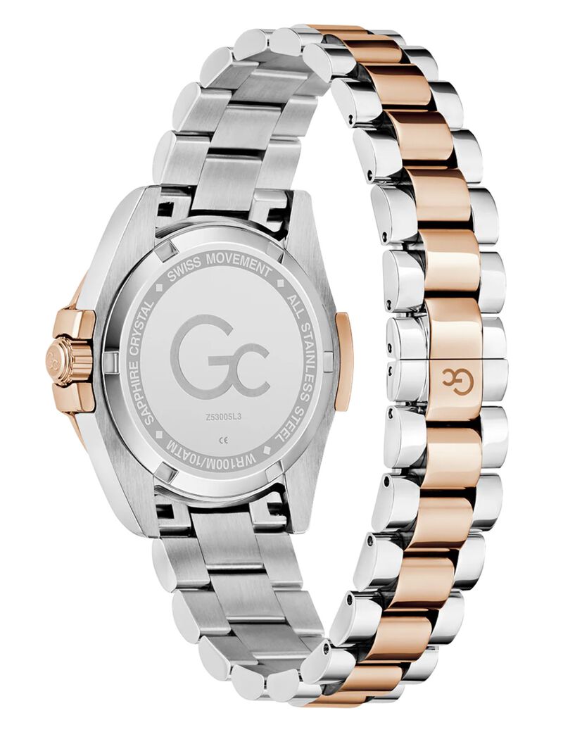 Gc Bolt Lady mid size metal watch