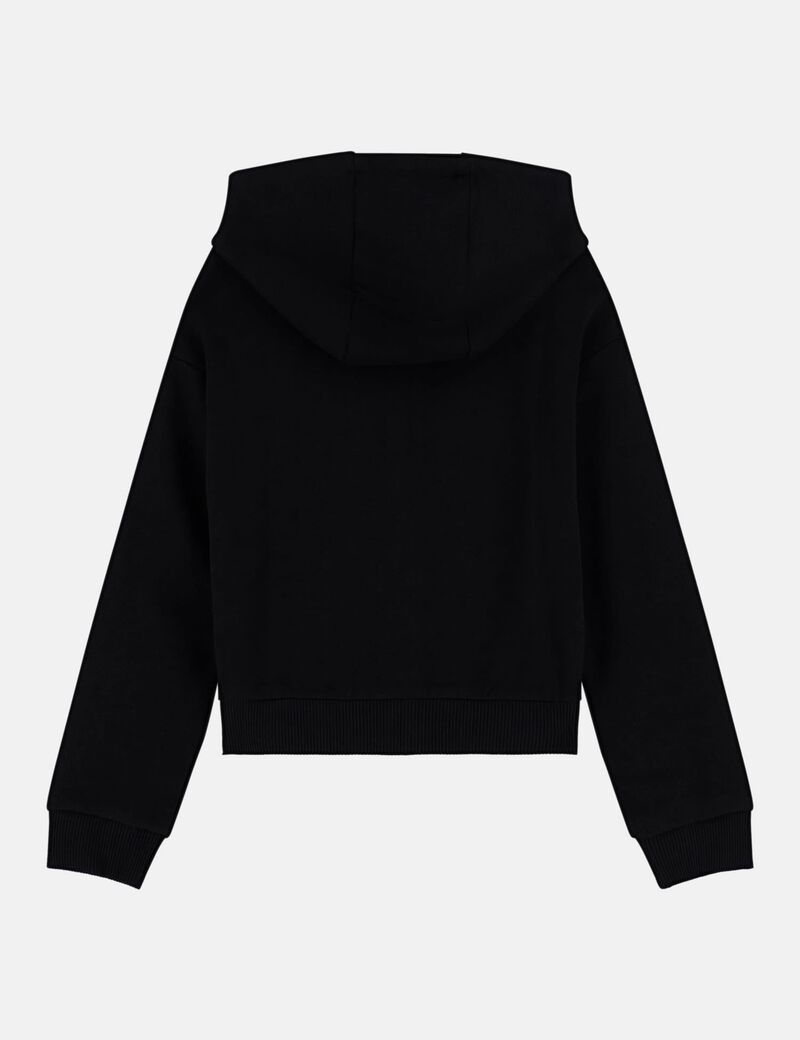 Rhinestones cropped sweatshirt