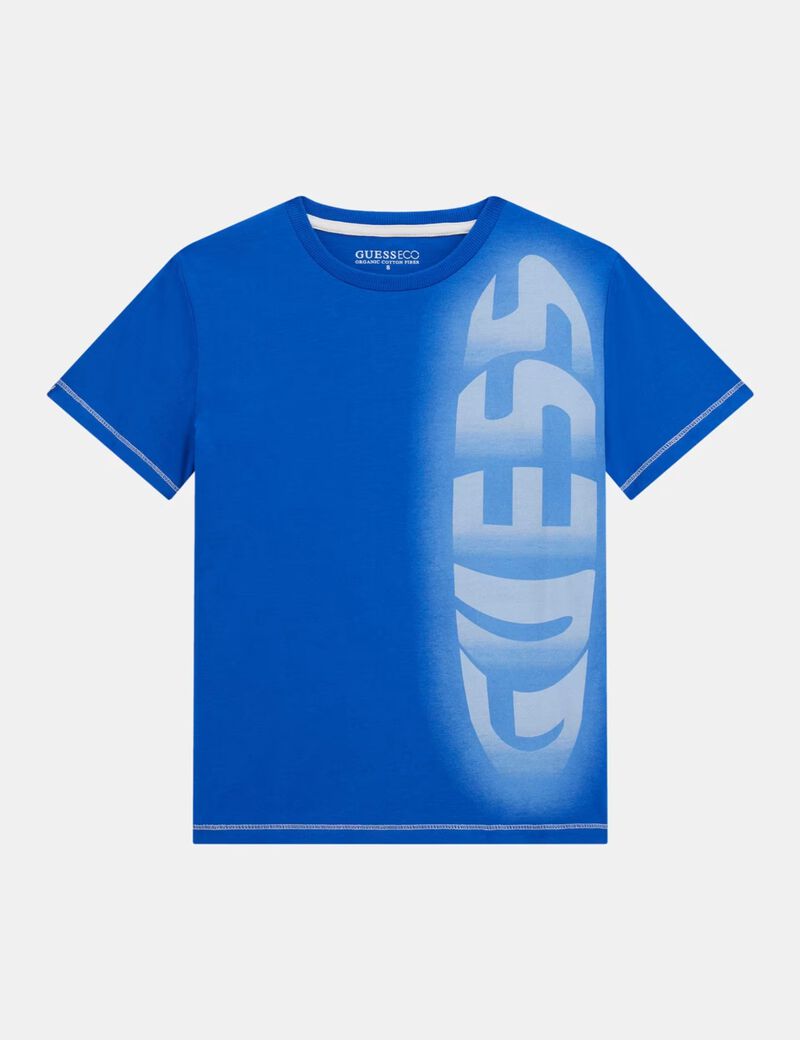 تي شيرت بطبعة شعار الماركة