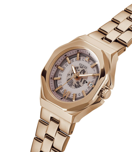 Rose Gold Analog Watch