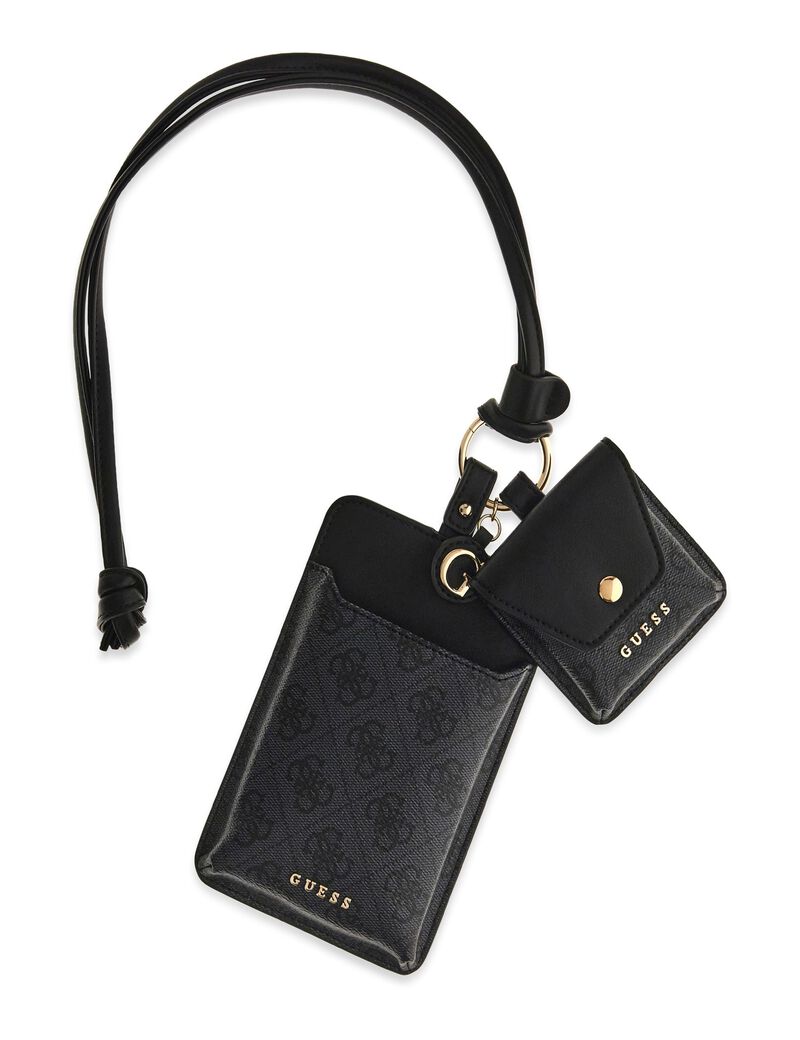 PHONE HOLDER WTH EARPHON POUCH