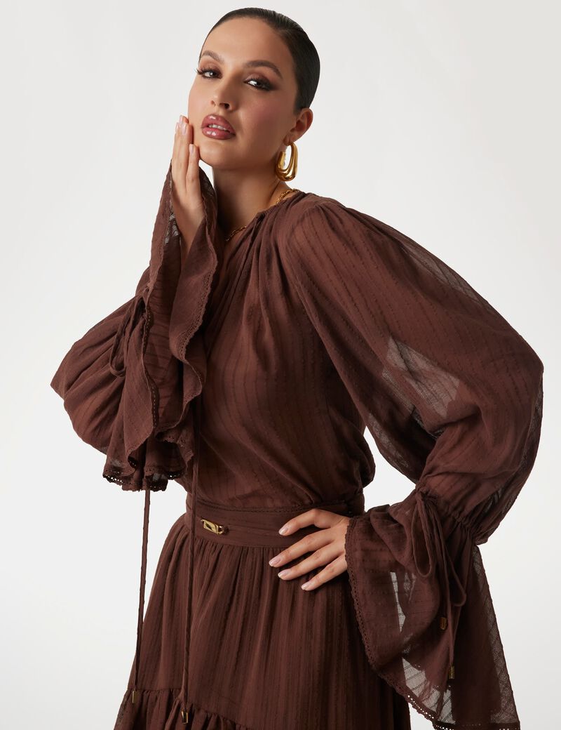 بلوزة مارسيانو المنسابة