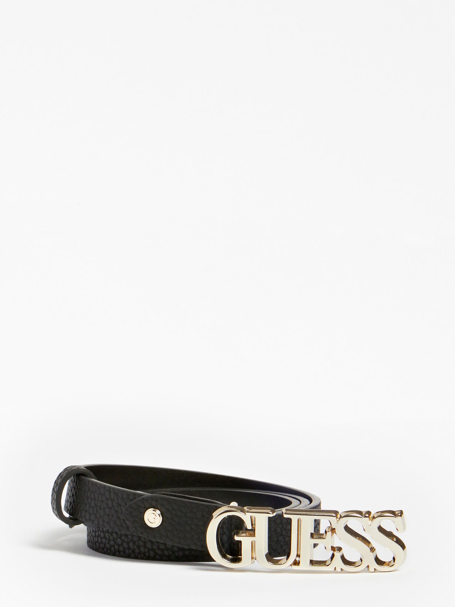 Guess belt buckle discount