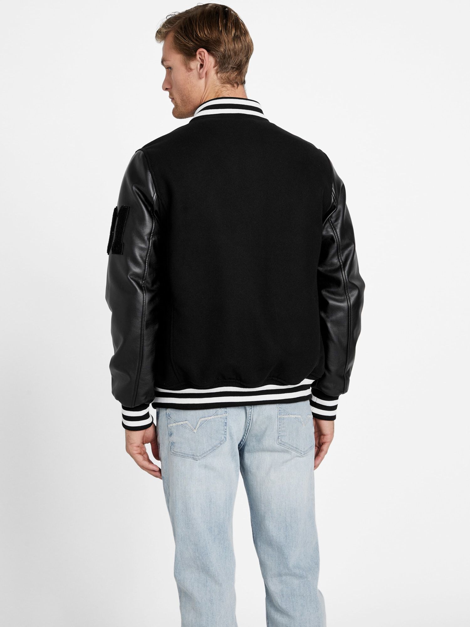 Shop GUESS Online Varsity Jacket
