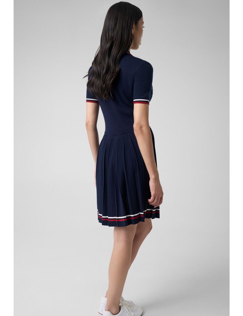 جيس polo sweater mini dress