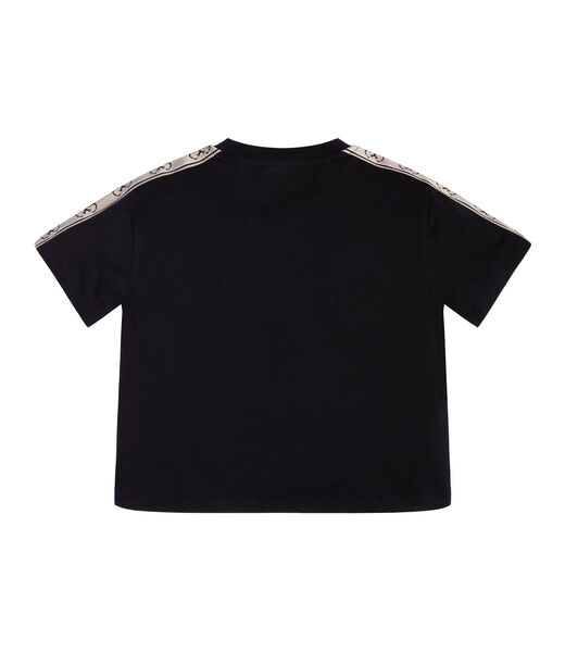 Front logo crop t-shirt