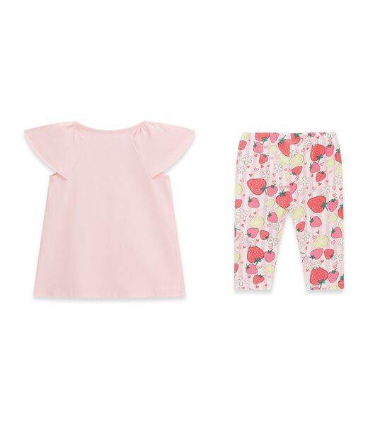 SET SS T-SHIRT+CAPRI LEGGINGS
