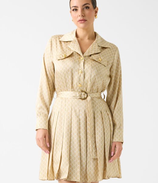 Marciano pleated mini dress