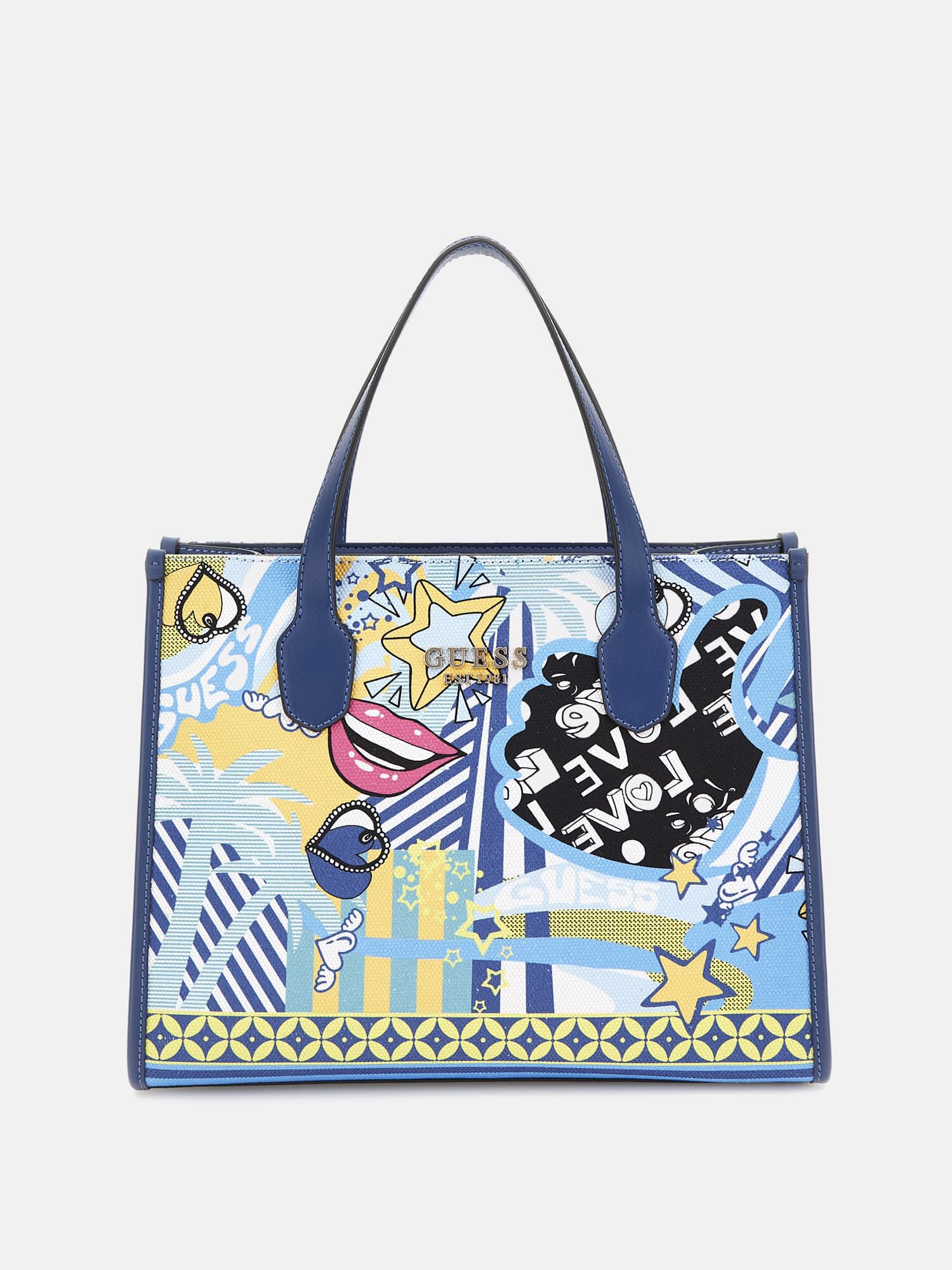 Beach best sale bag guess