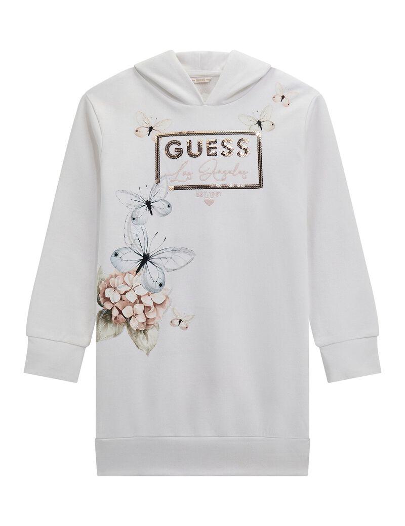 فستان تيري فرنسي بغطاء للرأس