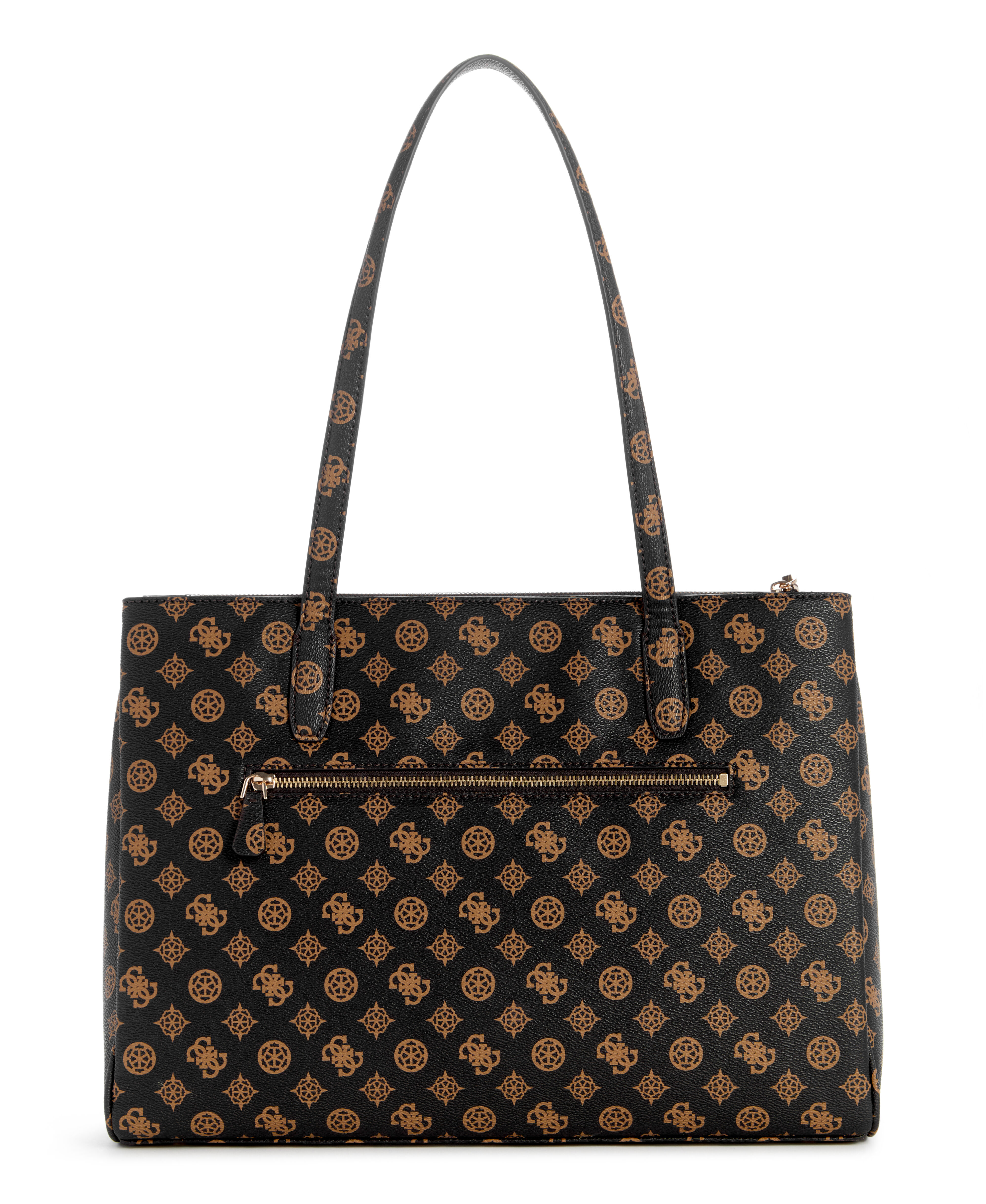 Guess brown tote bag cheap
