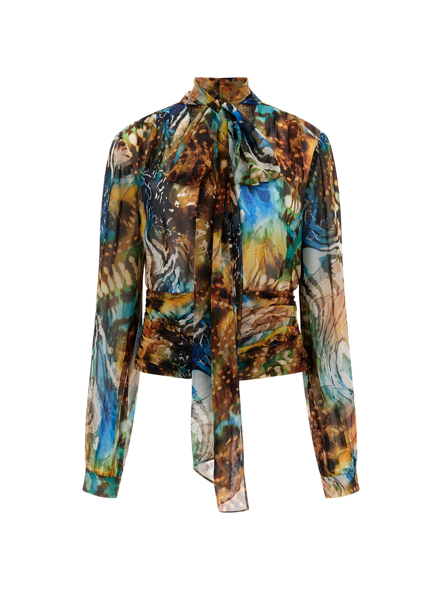 Shop GUESS Online Marciano All Over Print Blouse