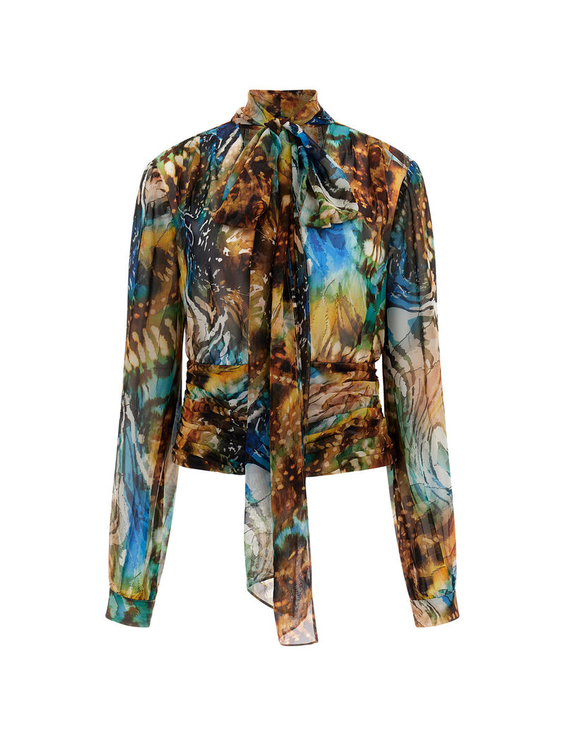 Marciano All Over Print Blouse