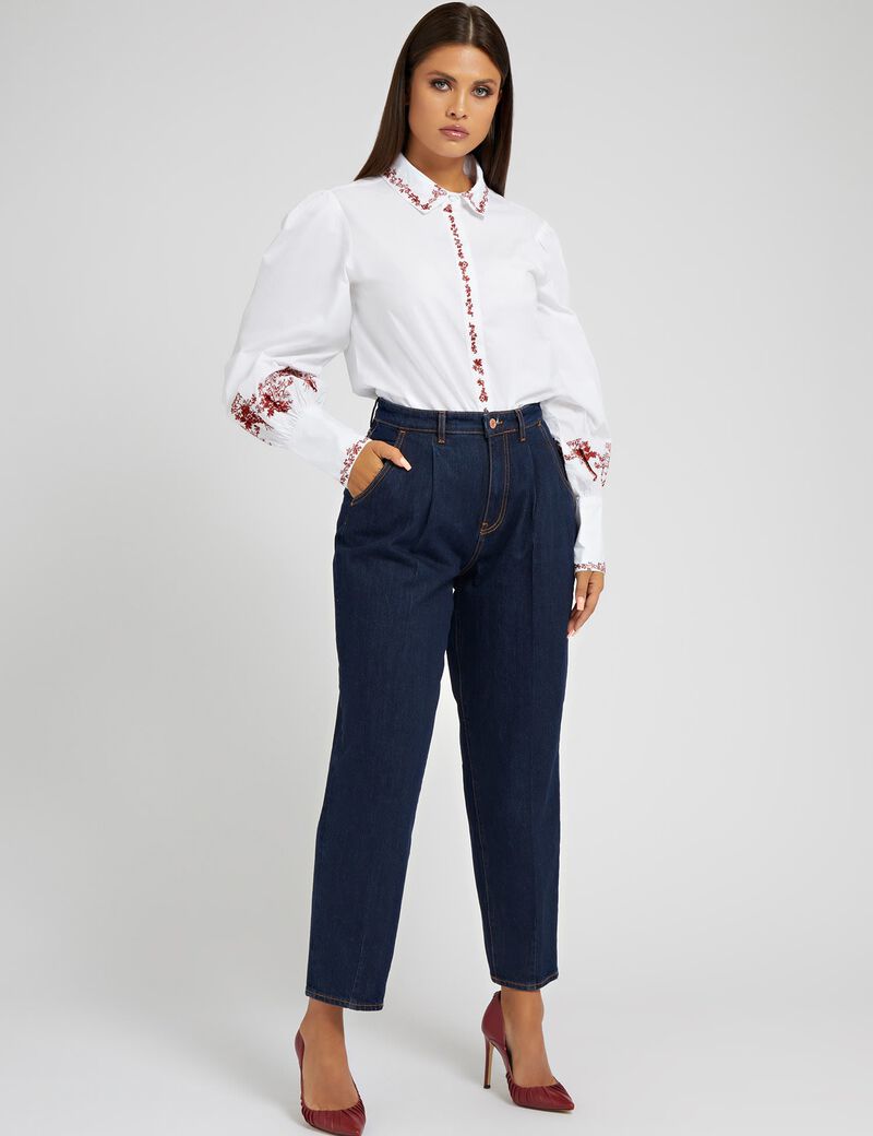 Embroidered Details Shirt