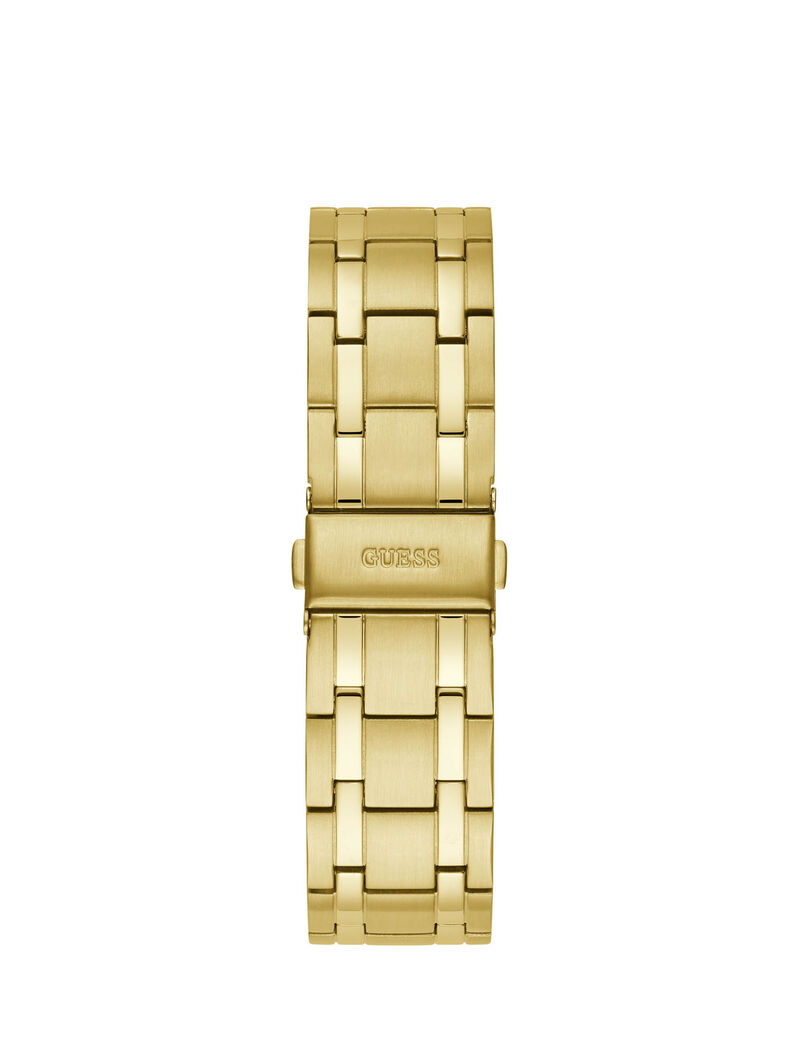 Gold And Black Sport Watch