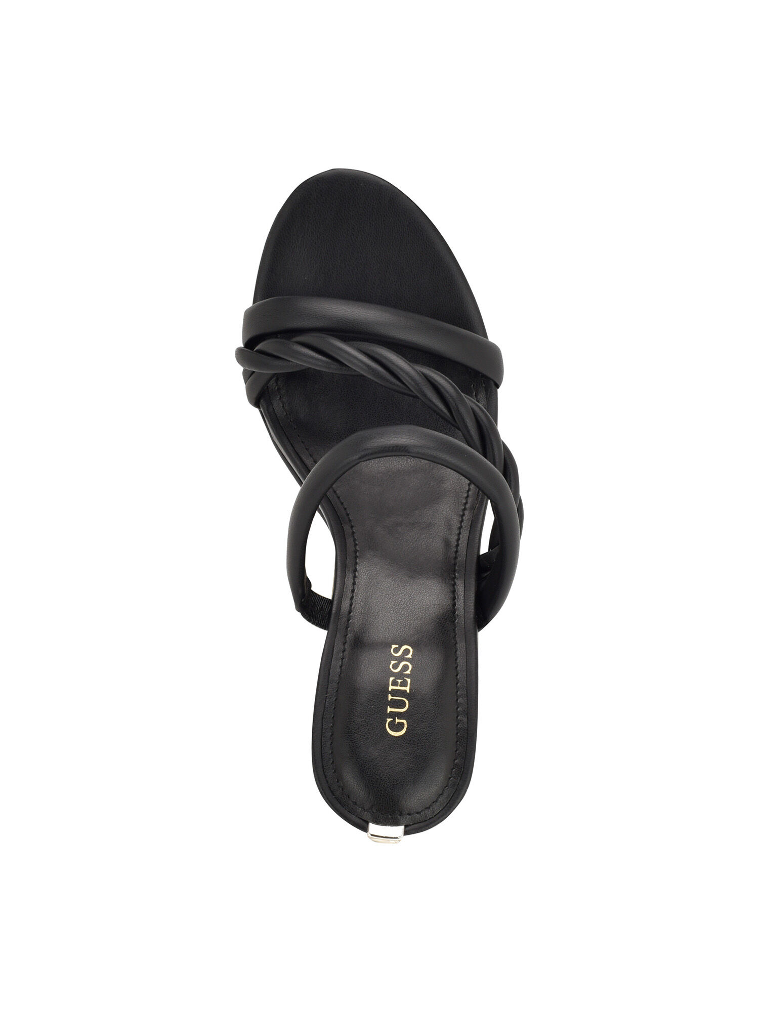 Guess black 2025 sandal heels