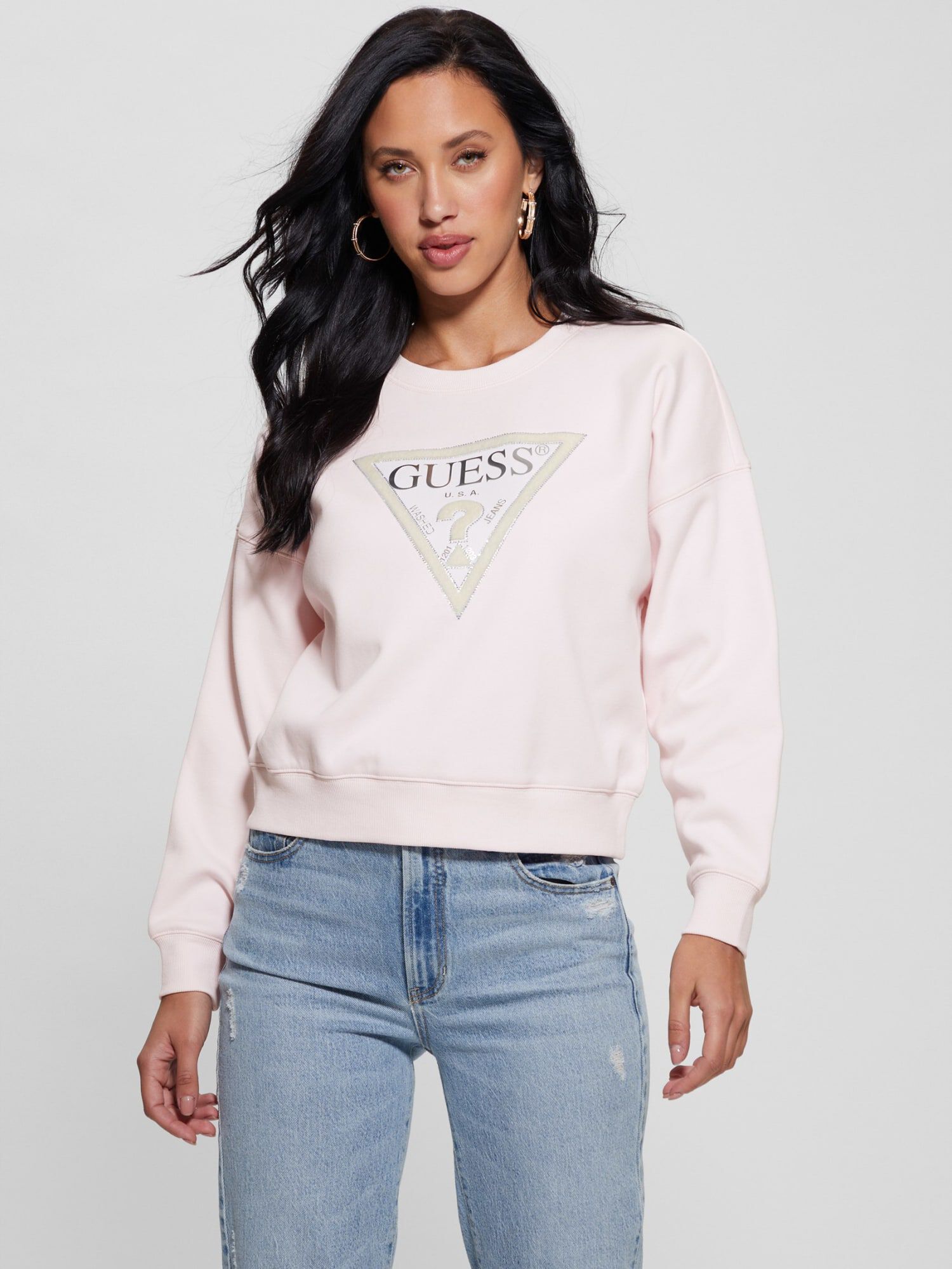 Shop Hoodies Sweatshirts GUESS Online GUESS UAE