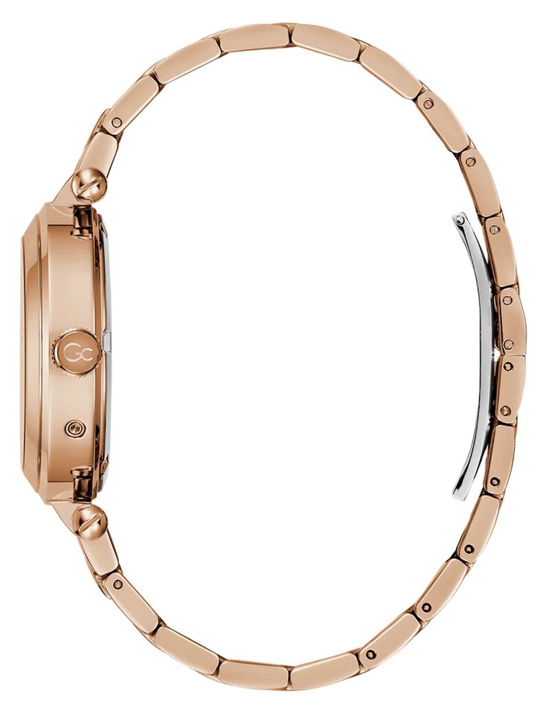 Gc TopChic rose gold metal watch