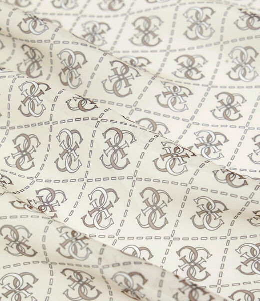 Printed logo foulard
