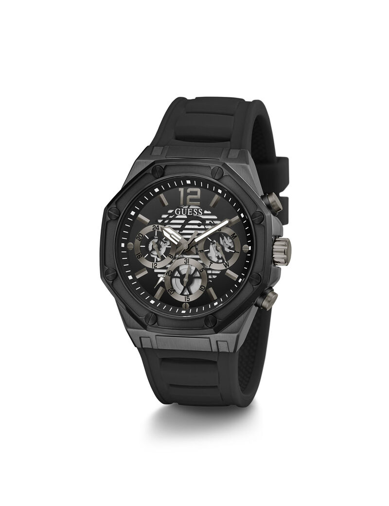 Black Multifunction Watch