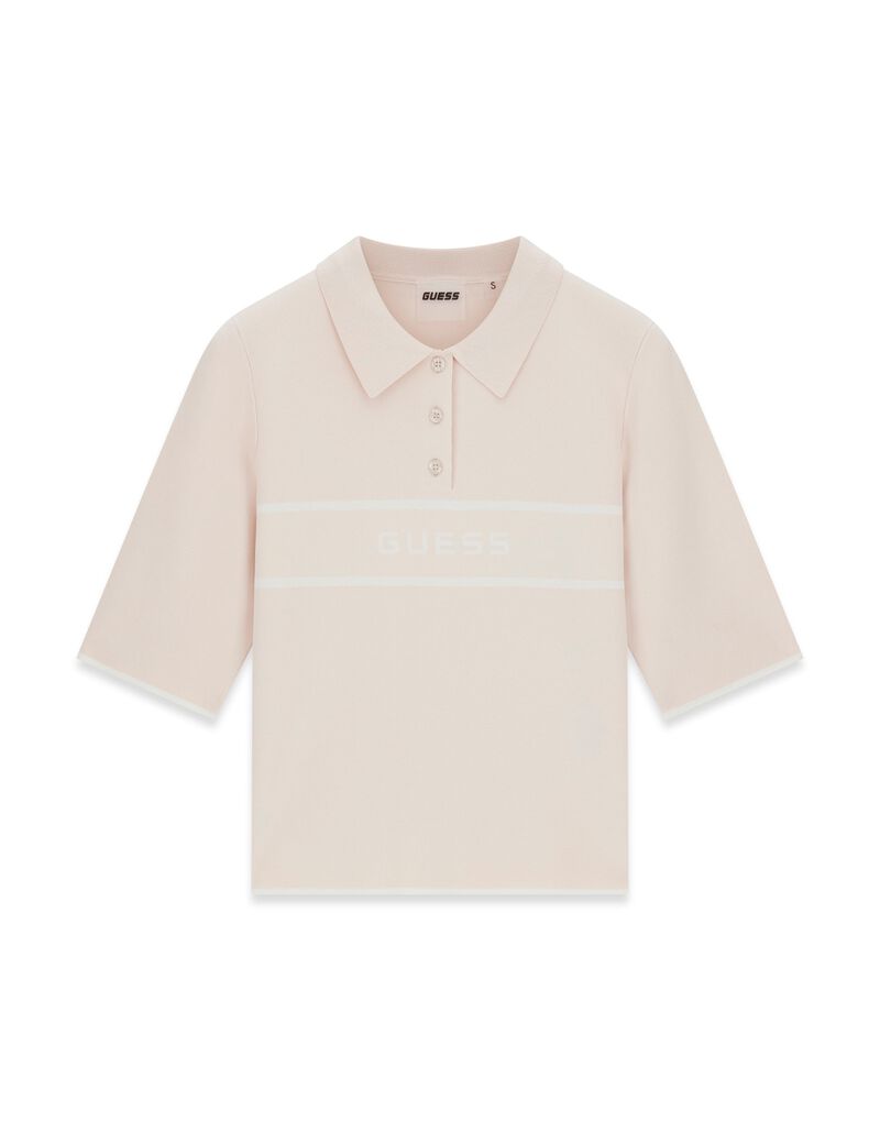 Logo polo sweater