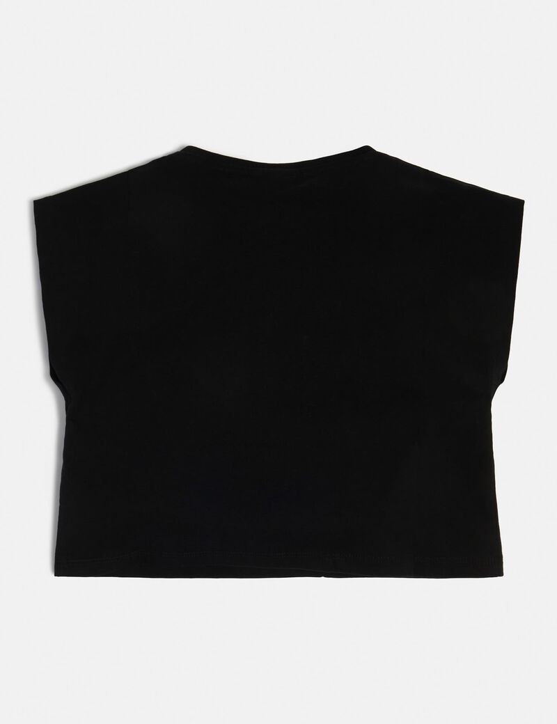 Front Logo Crop T-Shirt