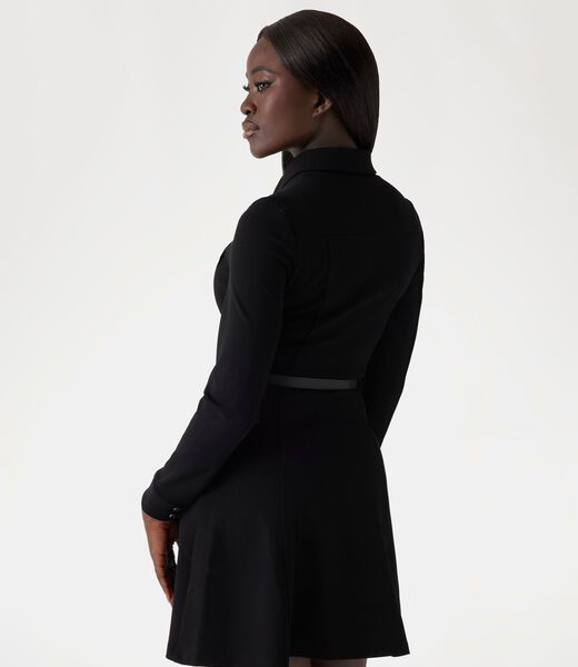 فستان قميص قصير واسع