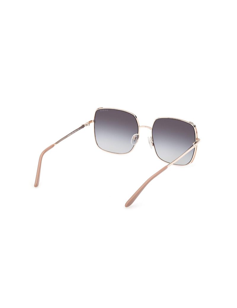 Butterfly gold gradient smoke sunglasses