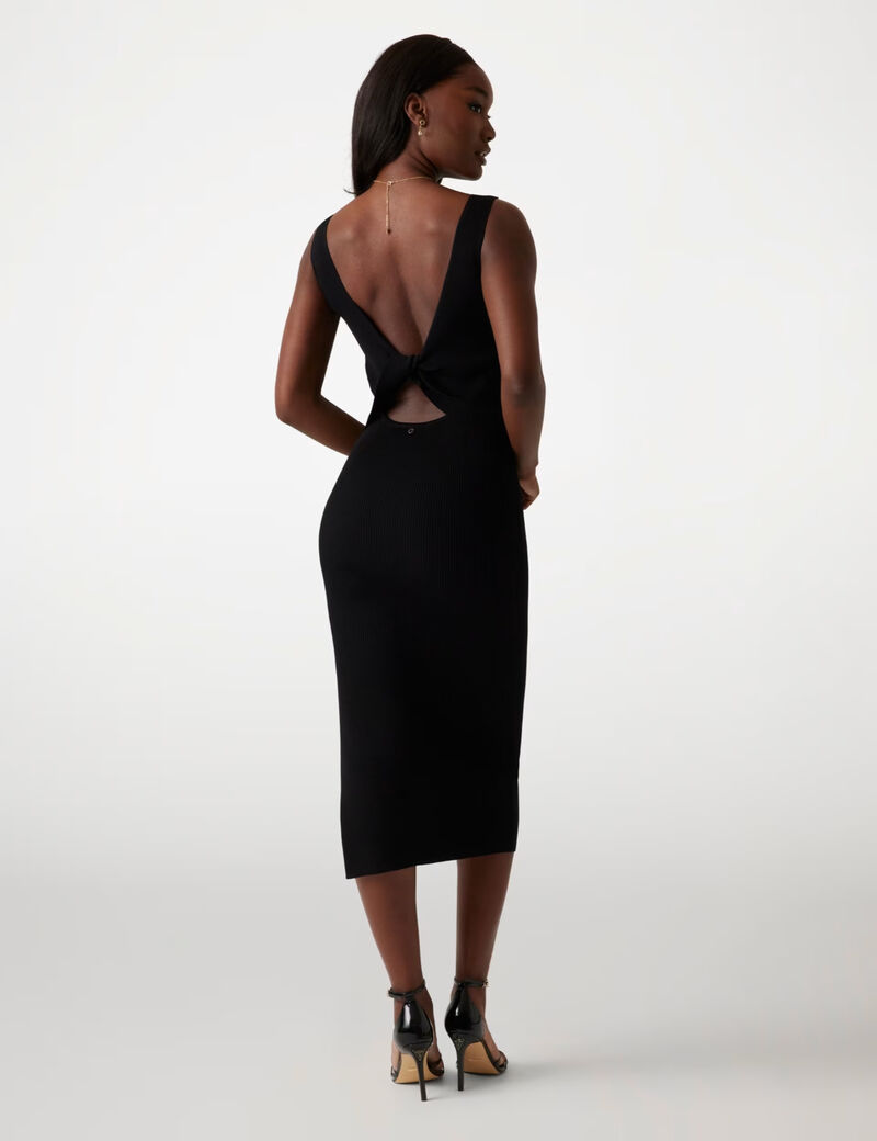 Bodycon long sweater dress