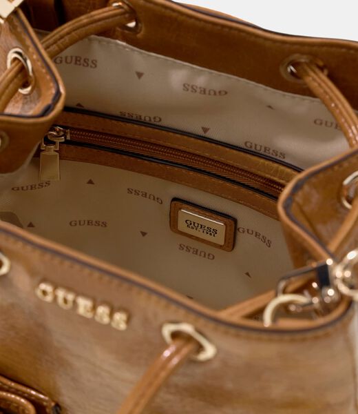 guess theodora bucket bag
