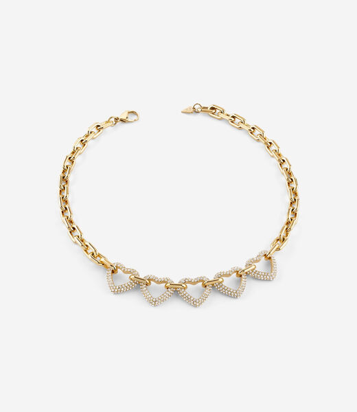 16-18" multi pave hearts nk