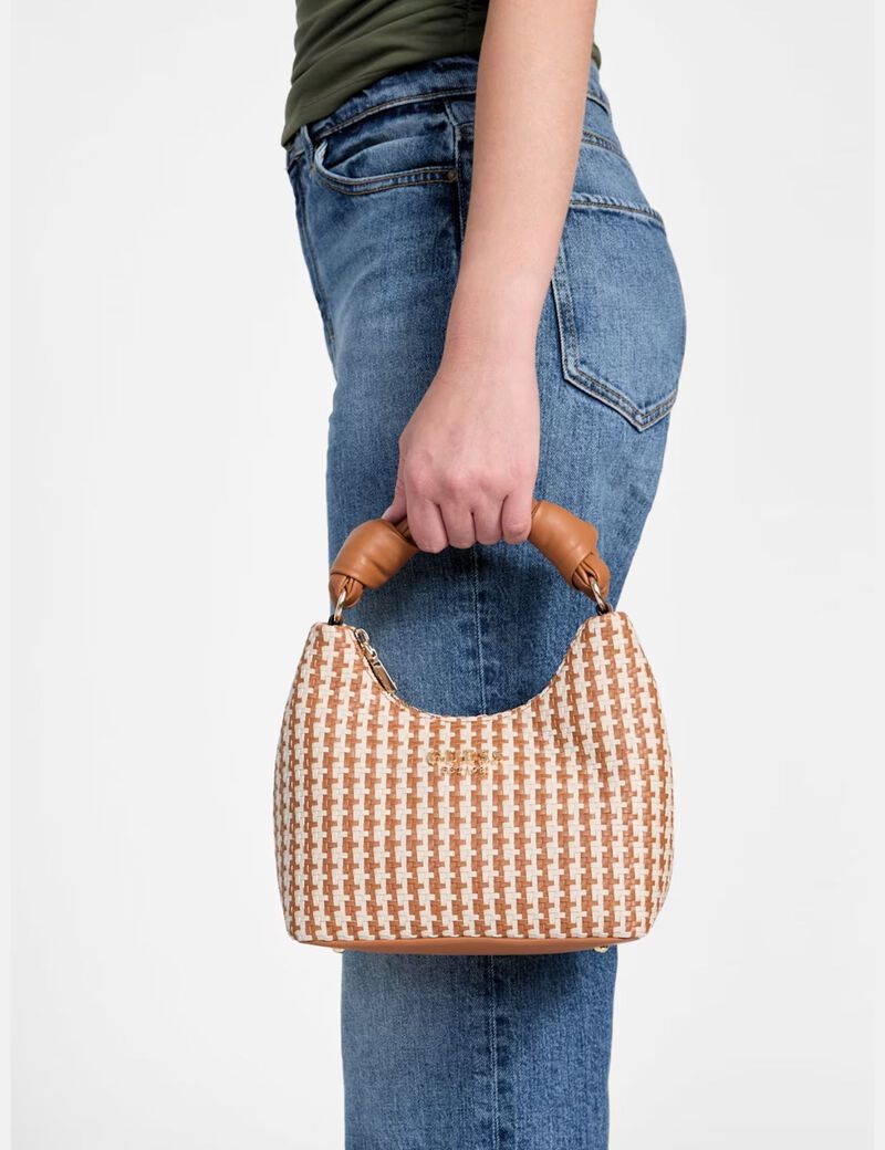 Mirema Woven Mini Hobo Bag