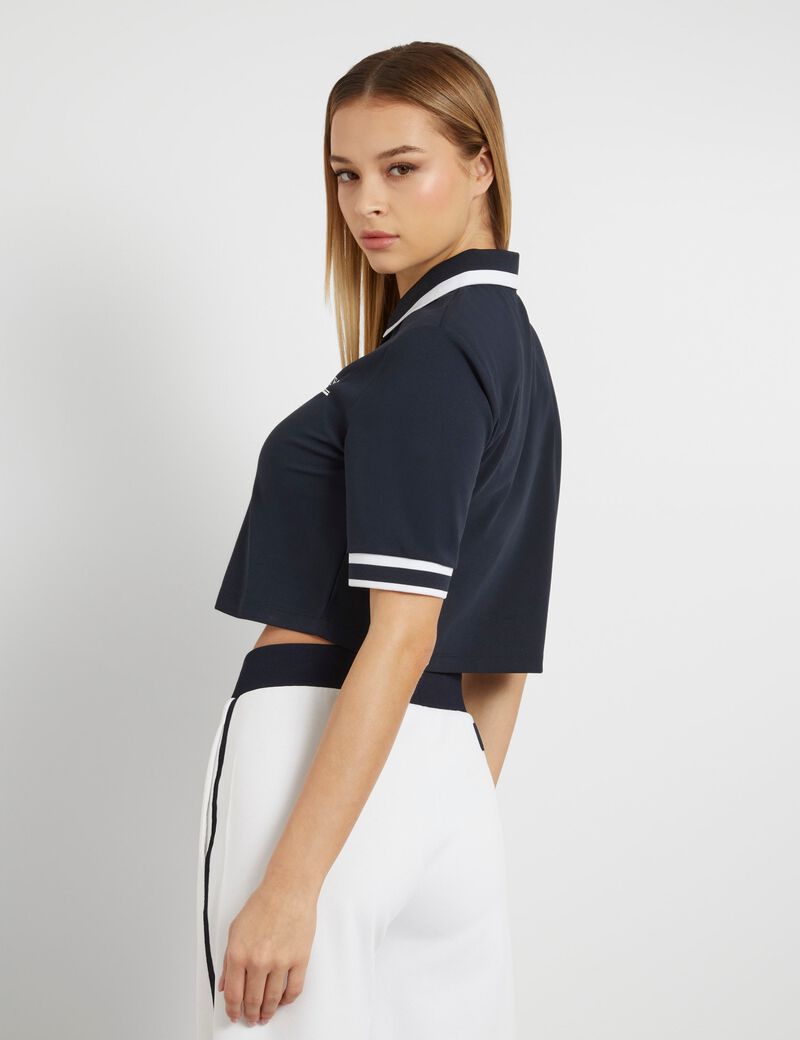 Crop polo