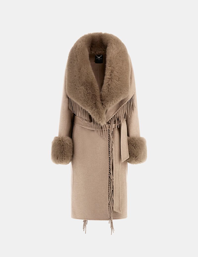Marciano wool blend coat