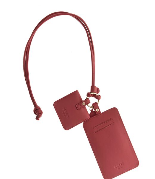 PHONE HOLDER WTH EARPHON POUCH