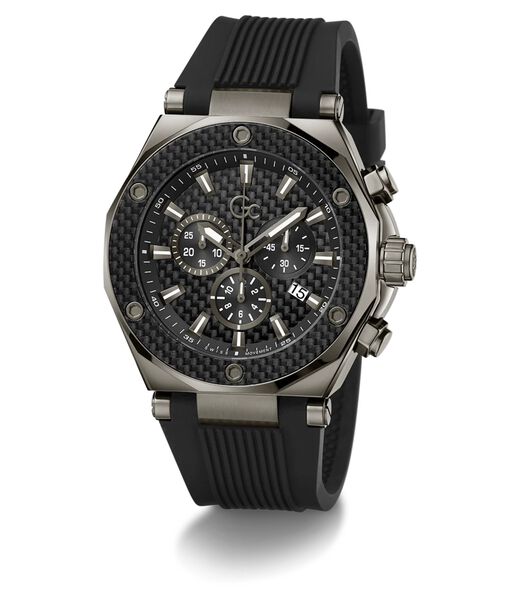 Gc Legacy chrono silicone watch