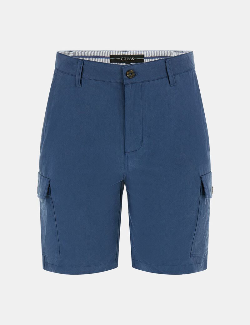 Twill cargo shorts