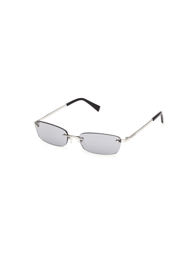 Rectangle metal sunglasses