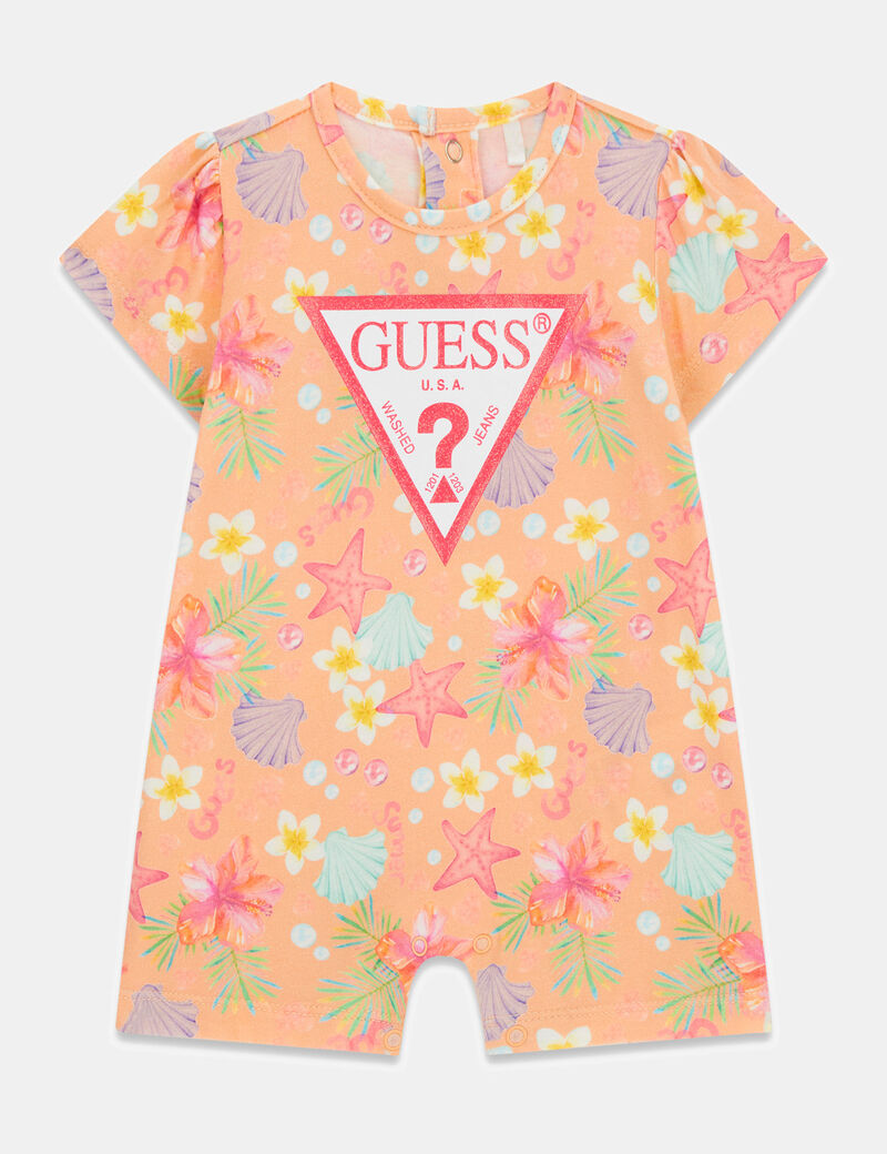 guess str jersey shortie