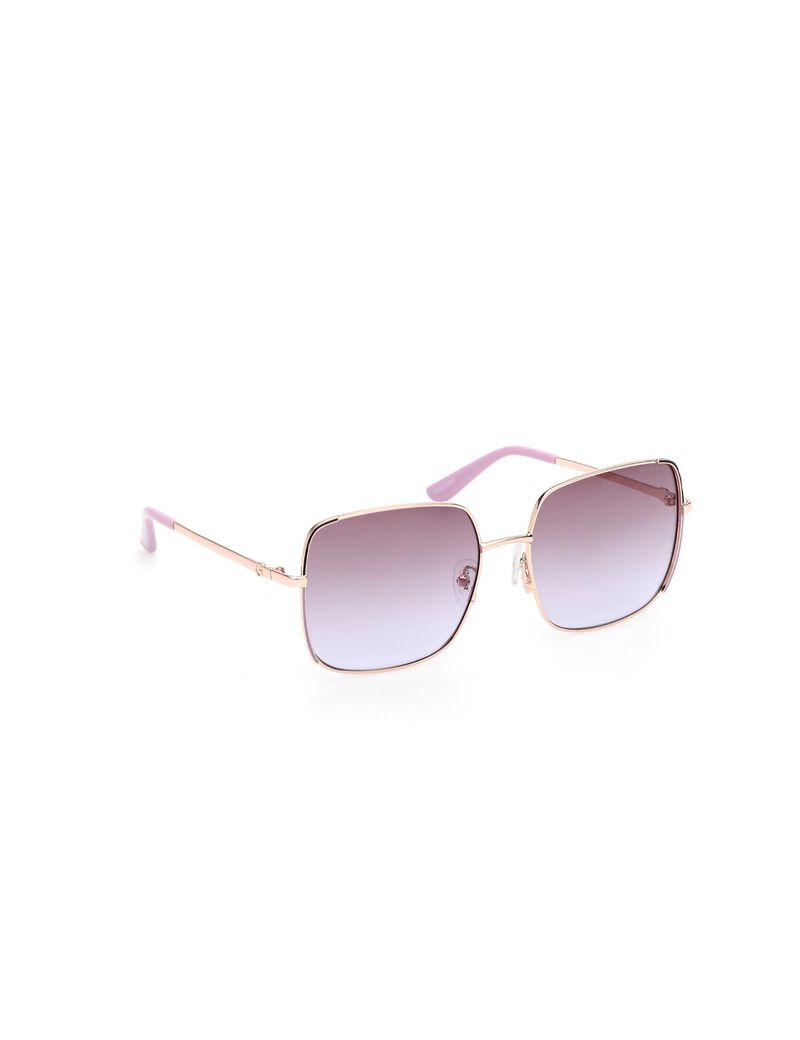 Butterfly beige gradient smoke sunglasses