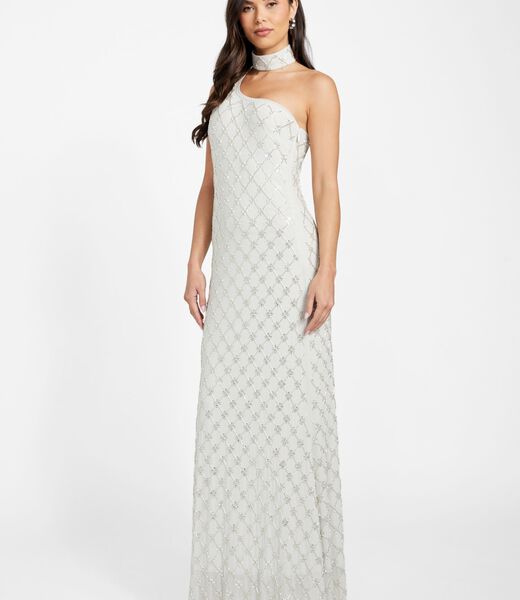 Marciano crystal long dress