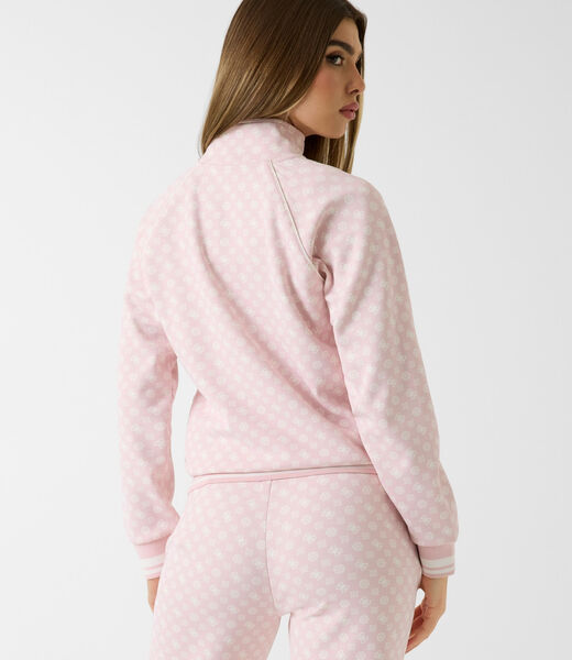 Full zip scuba sweatshirt&nbsp;