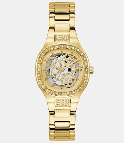 Ladies Gold Tone Analog Watch
