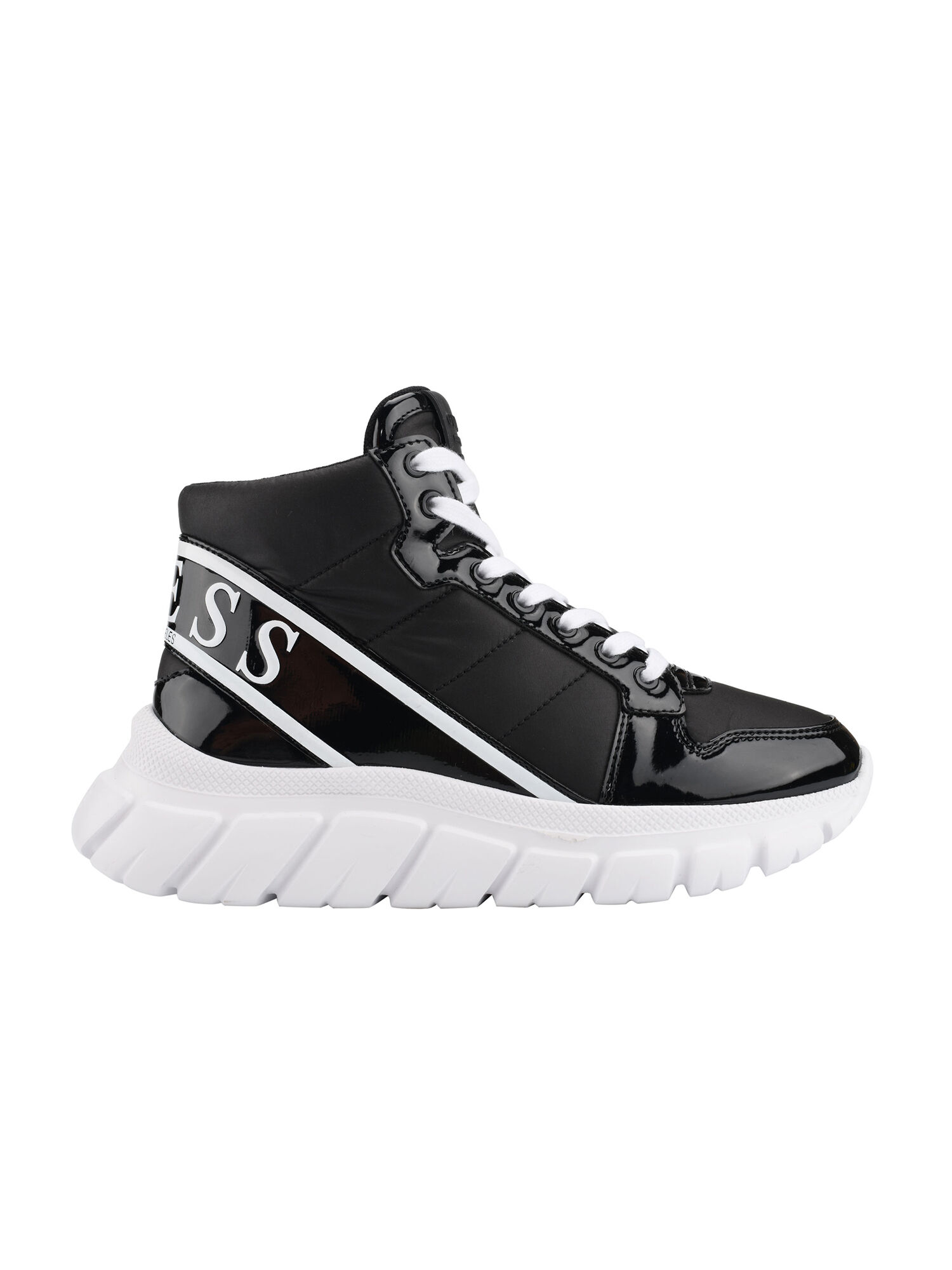 High Top Logo Sneakers