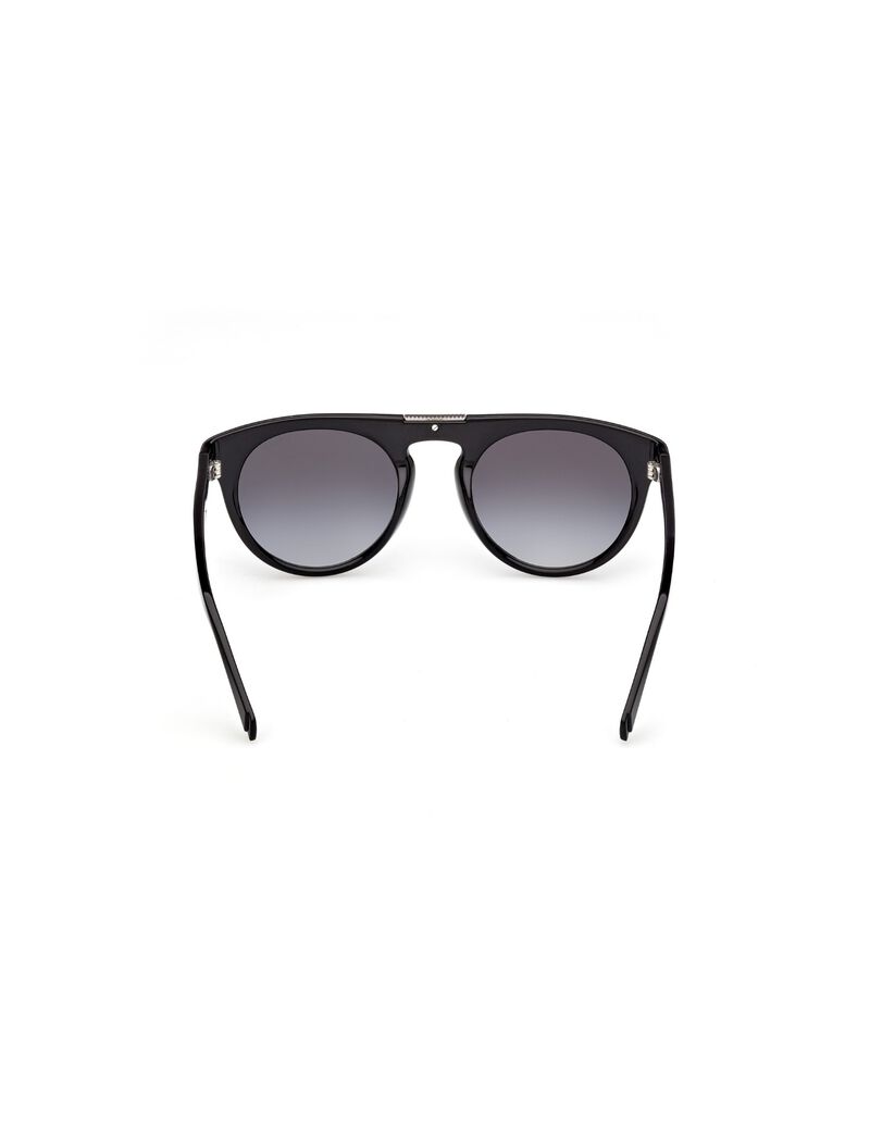 guess round gradient smoke sunglasses