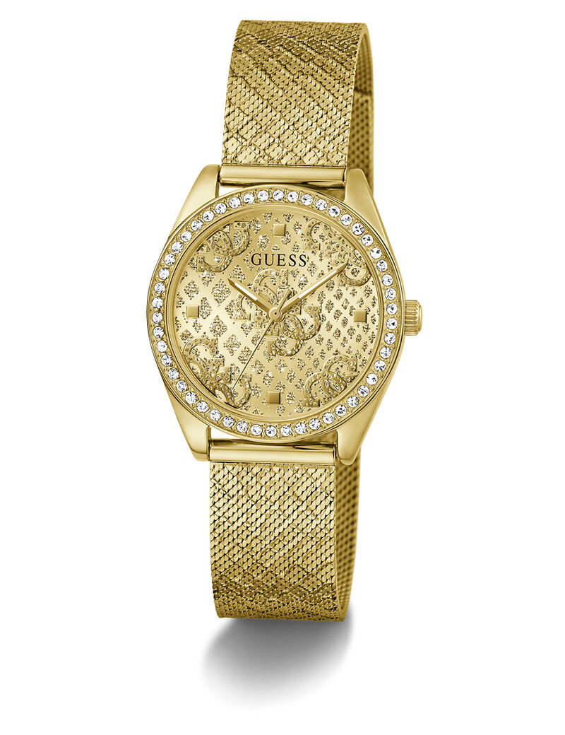Ladies Gold Tone Analog Watch